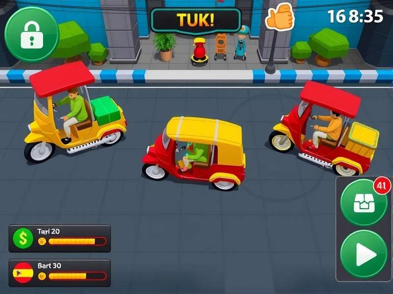 Jugaad Tuk Tuk Mania gameplay screenshot
